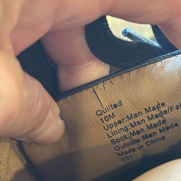 👟 Steve Madden Men’s Quilted High-Top Sneakers Sz 10 - Picture 5 of 6